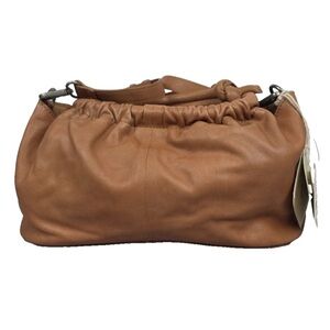 NEW NWT Free People Head over heels slouchy genuine leather crossbody bag